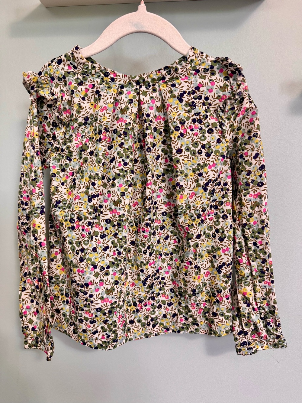 Jacadi Floral Blouse in Liberty Print Sz 6